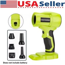 210w Cordless Handheld Jet Blower Portable Violent Turbo Fan For Ryobi 18v Tf05 210w Cordless Handheld Jet Blower Portable Violent Turbo Fan For Ryobi 18v Tf05