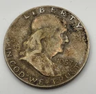 1957 D Franklin Half Dollar