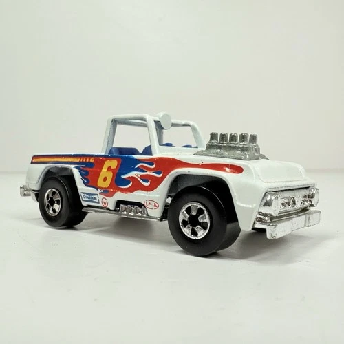 Vintage 1973 HOT WHEELS Baja Bruiser Ford Race Truck Flying Colors