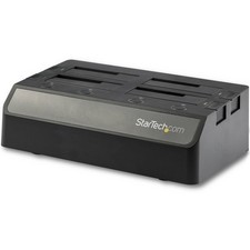 StarTech 4-Bay USB to SATA Hard Drive Docking Station, USB 10Gbps, External