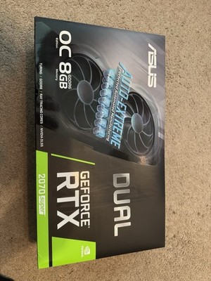 ASUS NVIDIA GeForce RTX 2070 8GB GDDR6 Graphics Card (DUALRTX2070SO8GEVO)