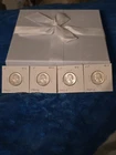1964 Washington Silver Quarter Lot of 4 - x2 Fine x2 Very Fine - nice strikes