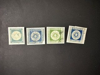 Uruguay 1850s on Stockcard 99p Start