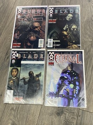 BLADE #2, 5, 6 Eternal #4 NM 2002 VAMPIRE HUNTER MARVEL COMICS MAX