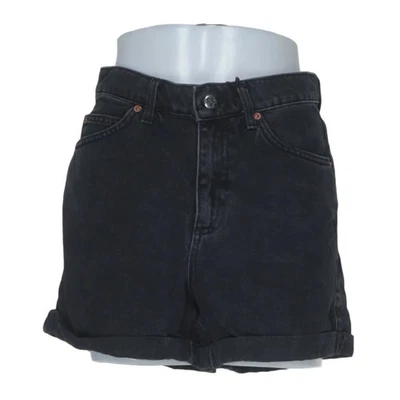 Topshop, Jeans Shorts, Größe: 38, model: mom, Schwarz, Baumwolle/Polyester #zsN - Bild 1 von 4