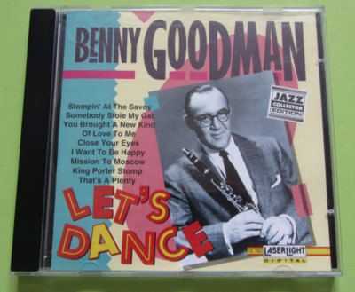 CD JAZZ COLLECTOR EDITION BENNY GOODMAN LET`S DANCE 1992 BIG BAND SWING