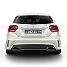 Original Mercedes-Benz Auspuffblenden Blende A-Klasse W176 A45 AMG exhaust tips