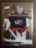 2022-23 Elvis Merzlikins Clear Cut Base Upper Deck Series 1 Hockey Columbus Blue