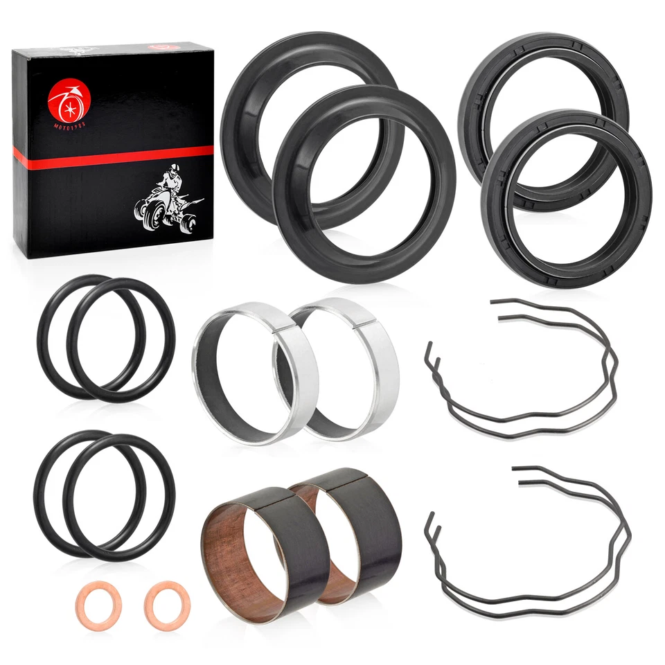 Kit de sellos de aceite antipolvo para buje de horquilla para HONDA Shadow 750 VT750 C/CD/C2/RS/CA 1998-24 Foto 2 de 4