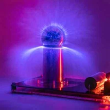 Tesla Coil Arc Fountain 12V 2A 20W Ultra-mini Artificial Lightning Generator 