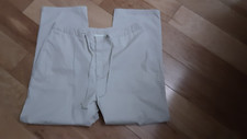 LANDS' END Beige Khaki Chino Drawstring waist 4 Pockets Straight Leg Pants SZ 16