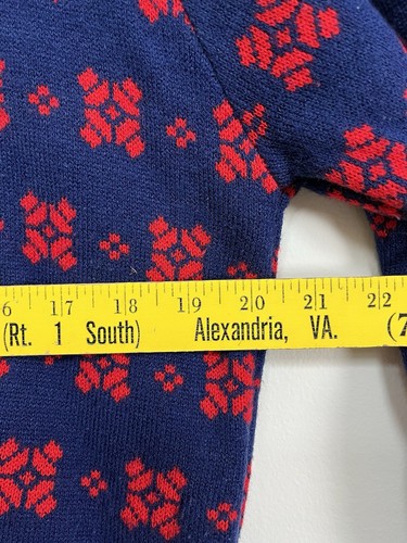 Suéter de Navidad Grande RBG Tejido Corte Suprema Derechos de la Mujer Rojo Azul Blanco - Imagen 6 de 15