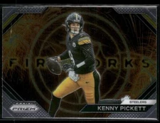 2023 Panini Prizm #F-9 Kenny Pickett Fireworks Base
