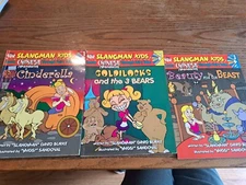 Lot 3 fairy tale kids learning mandarin Chinese Level 1, 2,3 slangman homeschool