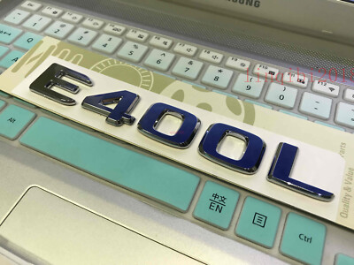E400 4MATIC CHROME REPLACEMENT FOR REAR TRUNK EMBLEM BADGE DECAL E400 4MATIC CHROME REPLACEMENT FOR REAR TRUNK EMBLEM BADGE DECAL
