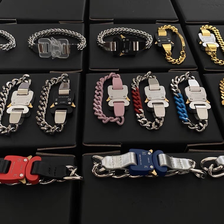 Metal 1017 ALYX 9SM Cubix Chain Multicolor Fixed Buckle Metal 1017 ALYX 9SM Cubix Chain Multicolor Fixed Buckle