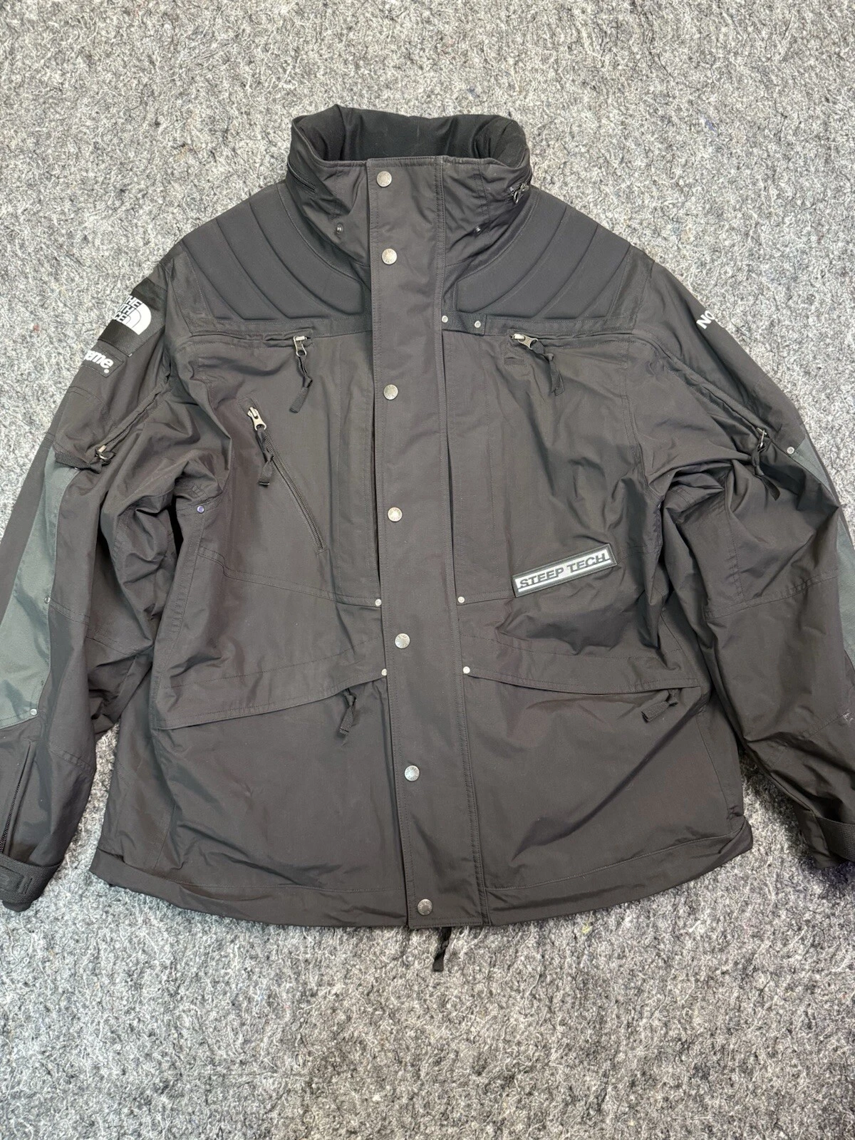 Veste Supreme The North Face Steep Tech Apogee XL noire rembourrée