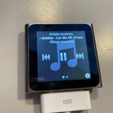 HS - Apple Ipod Nano 6 - 8go 8gb - Baladeur Mp3 - A1366 - Batterie + tactile Hs