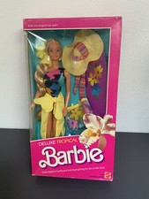 Barbie Tropical Deluxe Mattel Vintage 80's NRFB