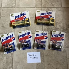 (6) Vtg Vintage Pepsi Road Champs 4x4 Monster Truck(s) Lot 1993 NIP