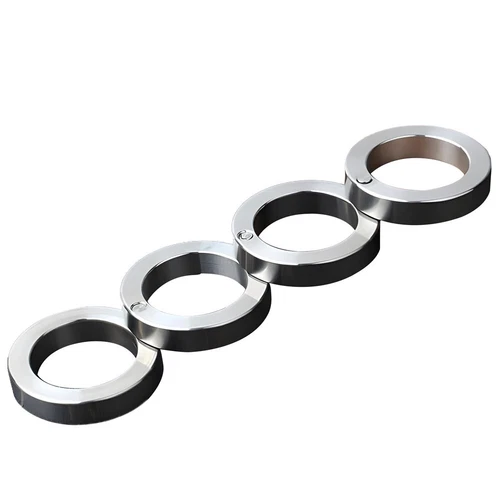 Outdoor drehbar 1 Set Faltring Verschlussring für Wandern Herren Edelstahl - Bild 5 von 7
