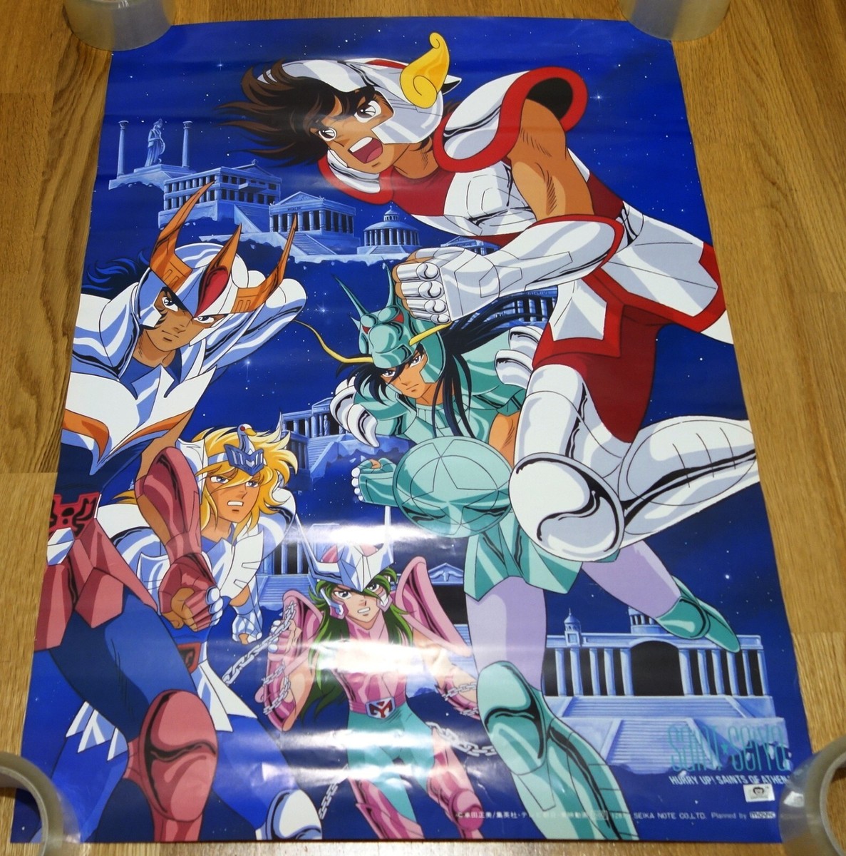 聖闘士星矢　museum1987 the precious poster 聖闘士星矢 museum1987 the precious poster