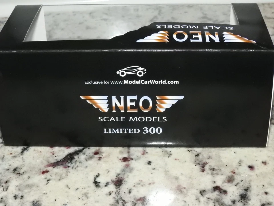 Carro de metal fundido raro modelos em escala NEO Hamann Volcano 1/43 - Imagem 4 de 4