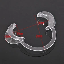 10Pcs C-Shape Adult Teeth Whitening Intraoral Cheek Lip Retractor Mouth Opener M