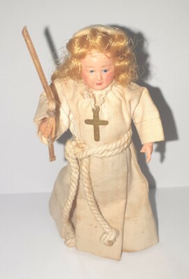 Sujet de Communion Garçon Poupée PETITCOLLIN années