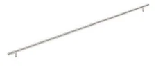 Amerock | Cabinet Pull | Sterling Nickel | 30-1/4 inch (768 mm) Center to Center