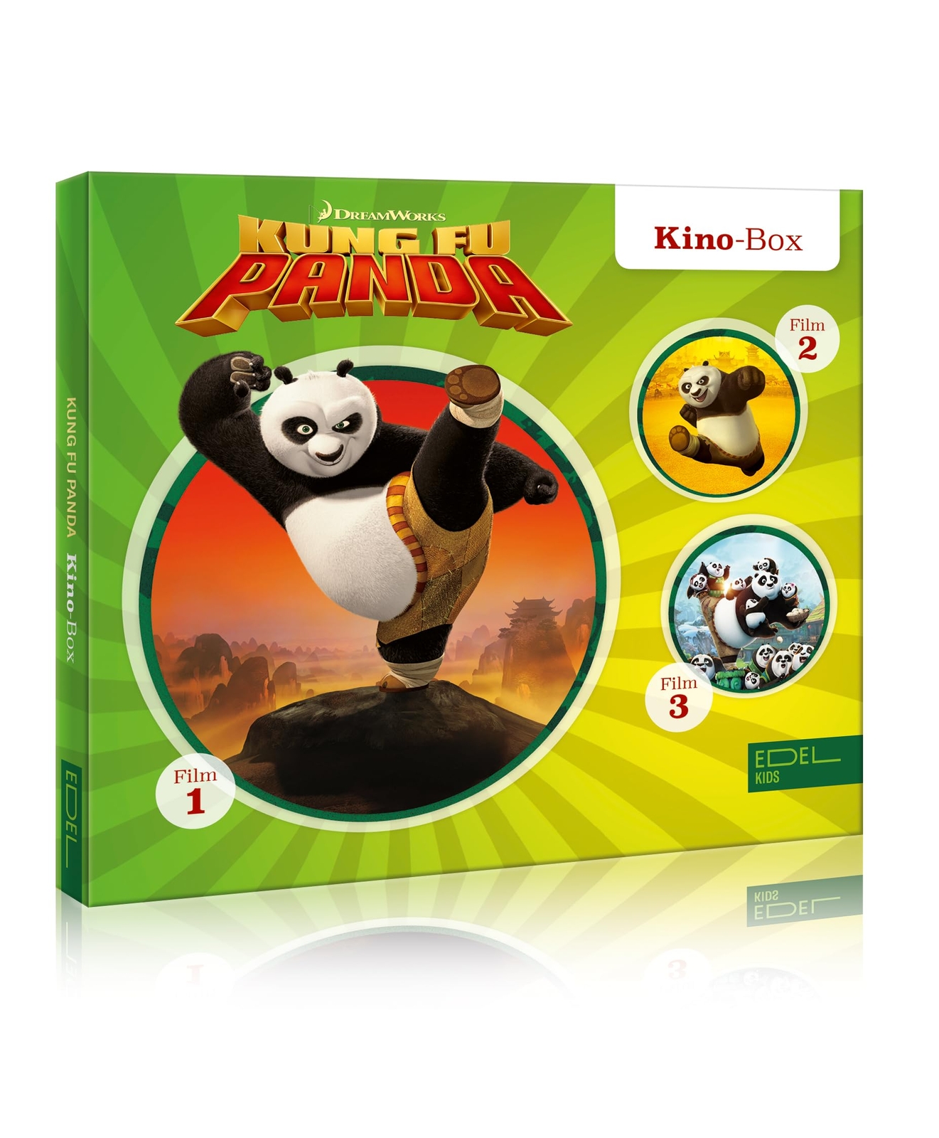 Kung Fu Panda Kung Fu Panda: Kino-Box mit den Kinofilmen 1-3 (CD)