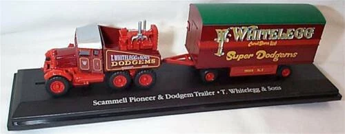 Modellini statici di auto da corsa Rally Scammell