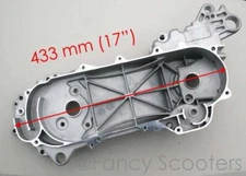 GY6 50CC 139QMB ENGINE LEFT SIDE CRANK CASE  (LONG CASE) FOR CHINESE SCOOTERS 