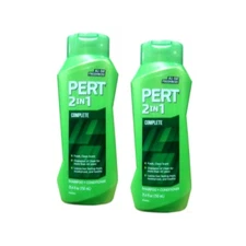 2 Pack Pert Plus Complete Clean 2 In 1 Shampoo & Conditioner 25.4 Oz Each