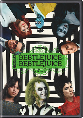 Beetlejuice Beetlejuice (DVD, 2024) Brand New Sealed - FREE