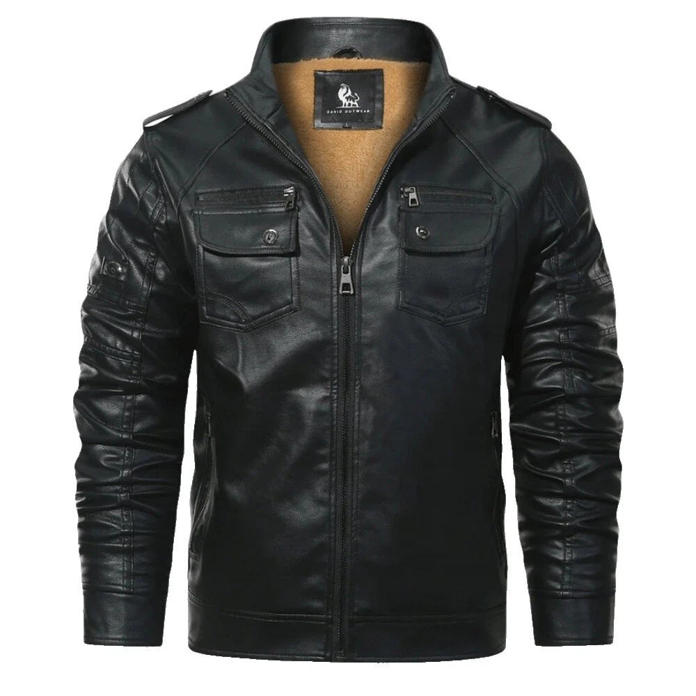 Black Regular Size Coats, Jackets & Vests for Men