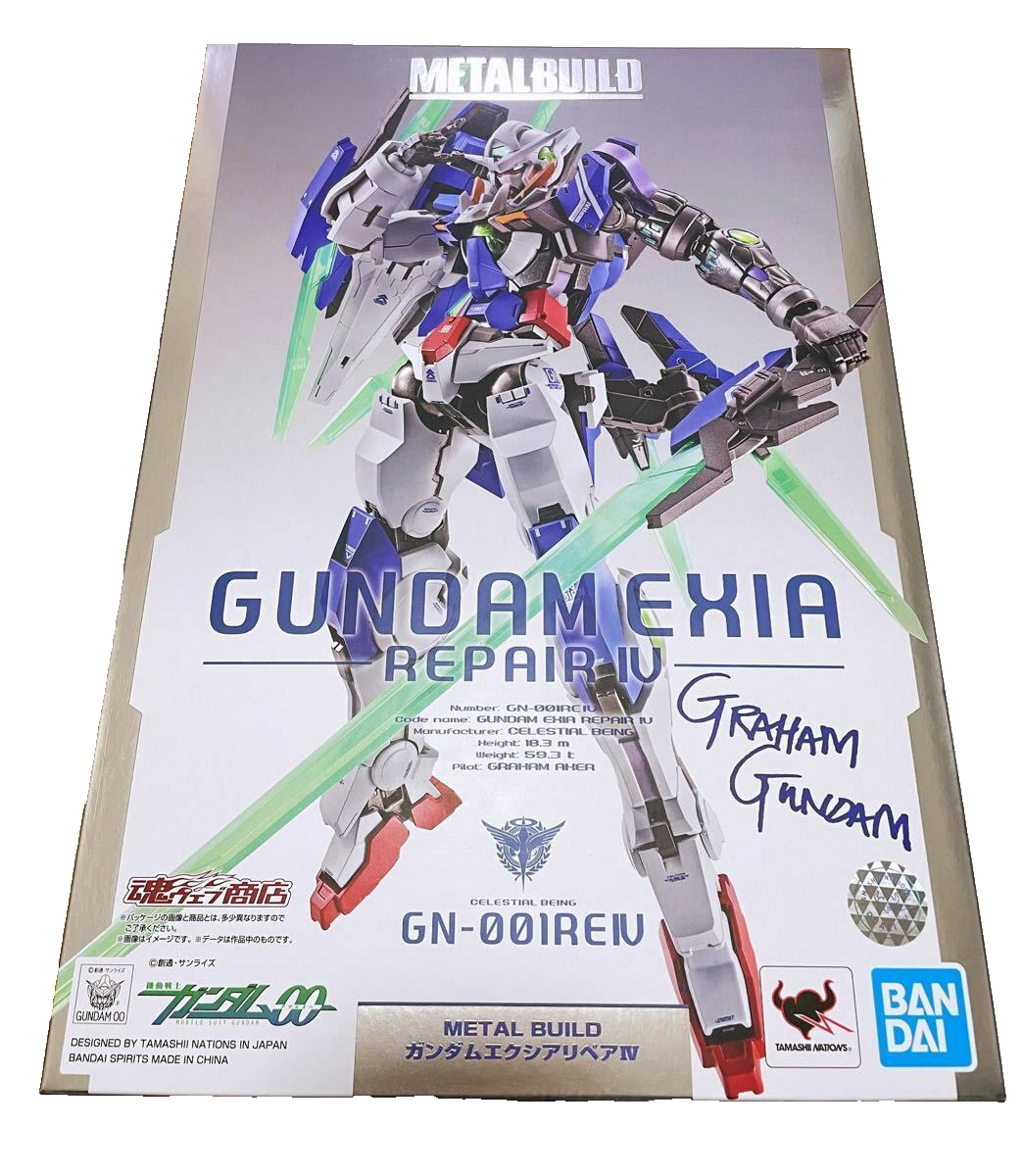 Bandai Metal Build MB Gundam 00 - Gundam Exia Repair IV R4 Limited