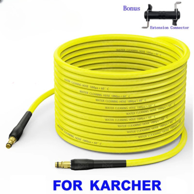 For Karcher Hoses Pressure Washer Extension Hoses K-Series Click Quick Connector