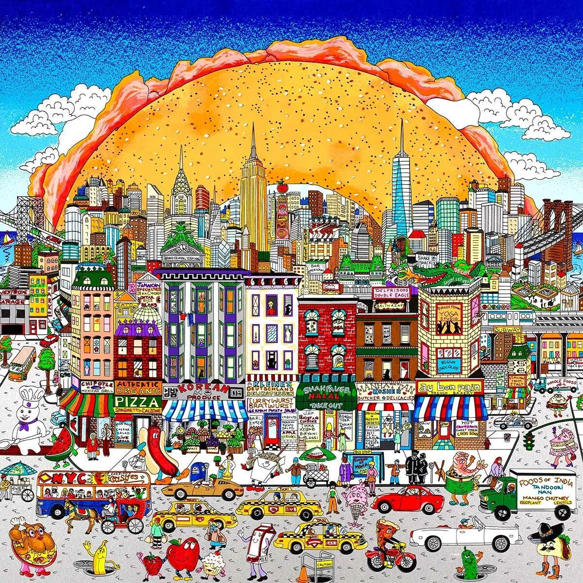 3Dアート巨匠 チャールズファジーノ ONE WORLD,ONE NYC