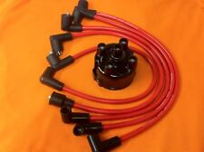 AccuSpark 8mm Silicone HT Leads + Lucas Type 45D Distributor Cap Classic MINI