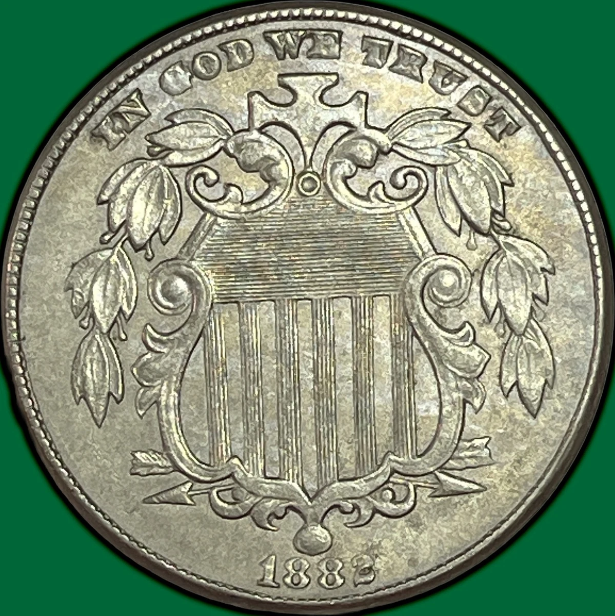 1882 Year US Shield Nickels (1866-1883) for sale | eBay