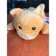 Melissa  Doug 9" Plush Cat Kitten Orange Stuffed animal Toy