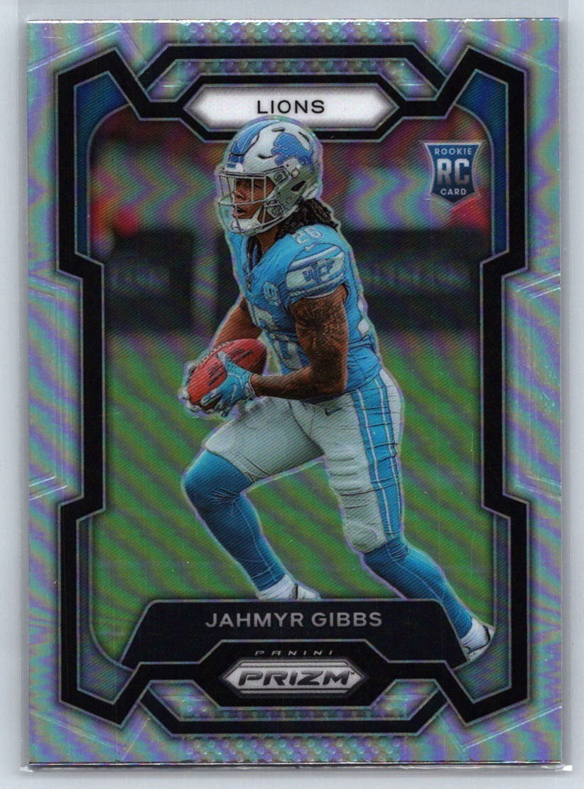 2023 Panini Prizm - Rookies Jahmyr Gibbs #331 Silver Prizm (RC)