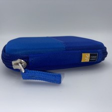 CASE LOGIC Hard Drive EasyStore 2.5" TRAVEL CASE Ion Blue Hard Shell Protective
