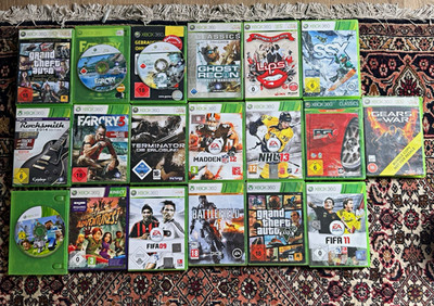 Microsoft Xbox 360 Spielesammlung Konvolut Konsole rar gut Computerspiele