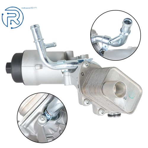 Conjunto de carcasa de filtro de enfriador de aceite de 1,4 L para Chevrolet Cruze Sonic Buick 55565385 - Imagen 4 de 13