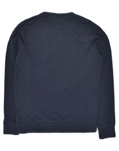 JACK & JONES Mens Sweatshirt Jumper Small Navy Blue Cotton AF22 - Picture 2 of 3