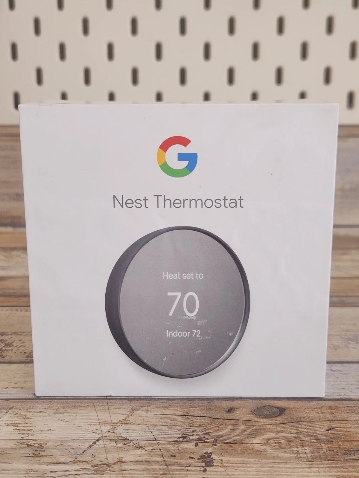 New Google Nest Thermostat Smart Programmable Wi-Fi Thermostat G4CVZ OPEN BOX