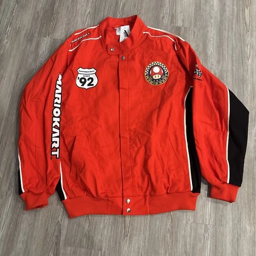 MARIO KART racing jacket xl  brand new with tags