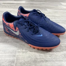 Size 10.5 Nike Phantom GX 2 Academy 'Erling Haaland' Blue Void Turf Soccer Shoes